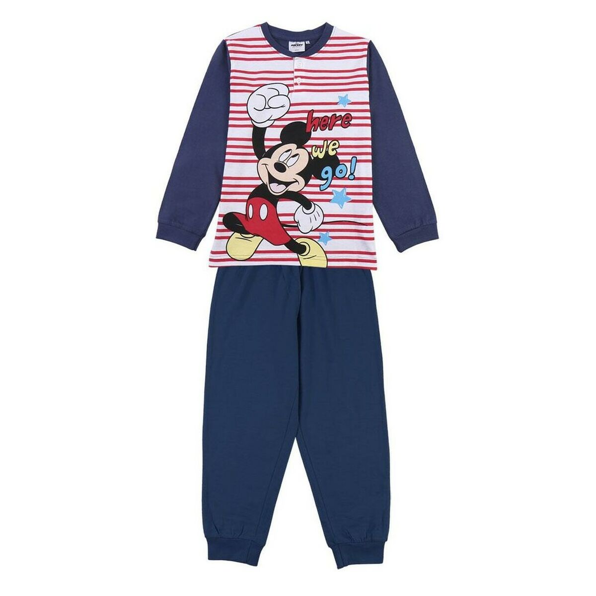 Pyjamas Barn Mickey Mouse Mörkblå